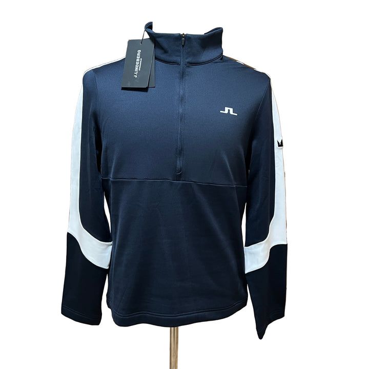 J.Lindeberg Carl Mid Layer (w/logo) - Navy - Medium - Skorzie