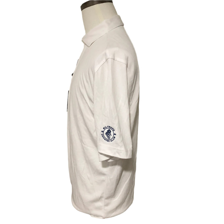 Turtleson Lester Polo (w/ logo) - White - Skorzie
