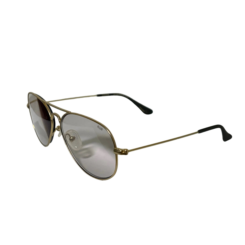 Caddis Mabuhay Reading Glasses - Matte Gold - 2.50 - Skorzie