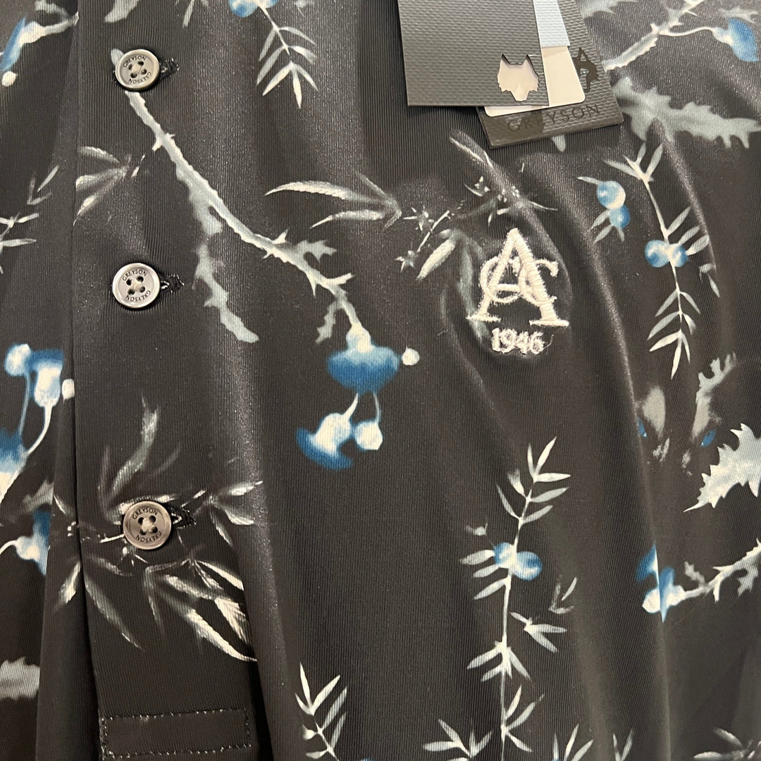 Greyson Ghost Frost Polo (w/ logo) - Shepherd - Large - Skorzie