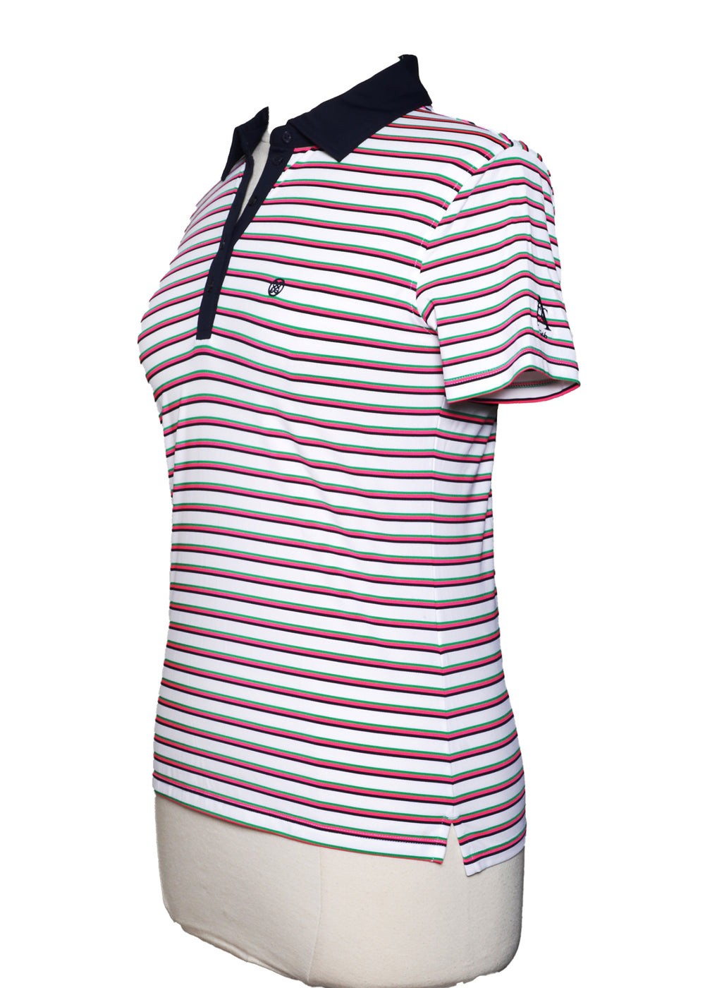G/Fore  Short Sleeve Polo Top - White - Skorzie