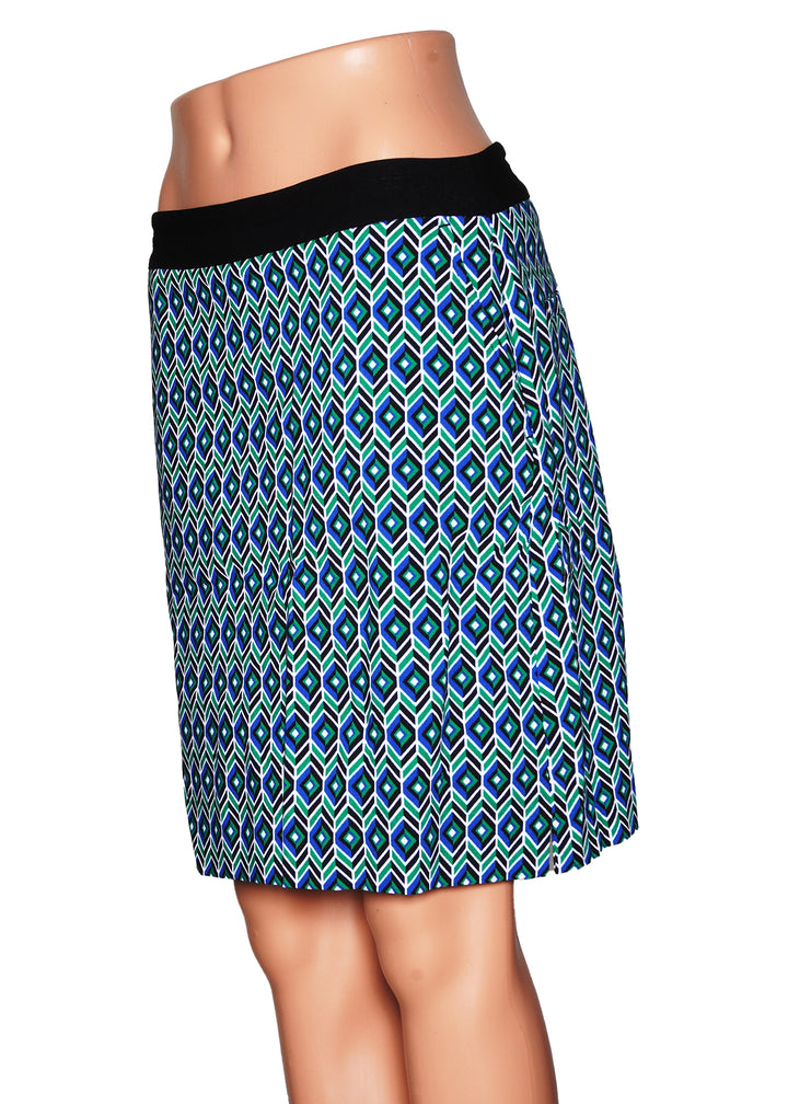 Swing Control Skort - Printed Techno - Frames A - Skorzie