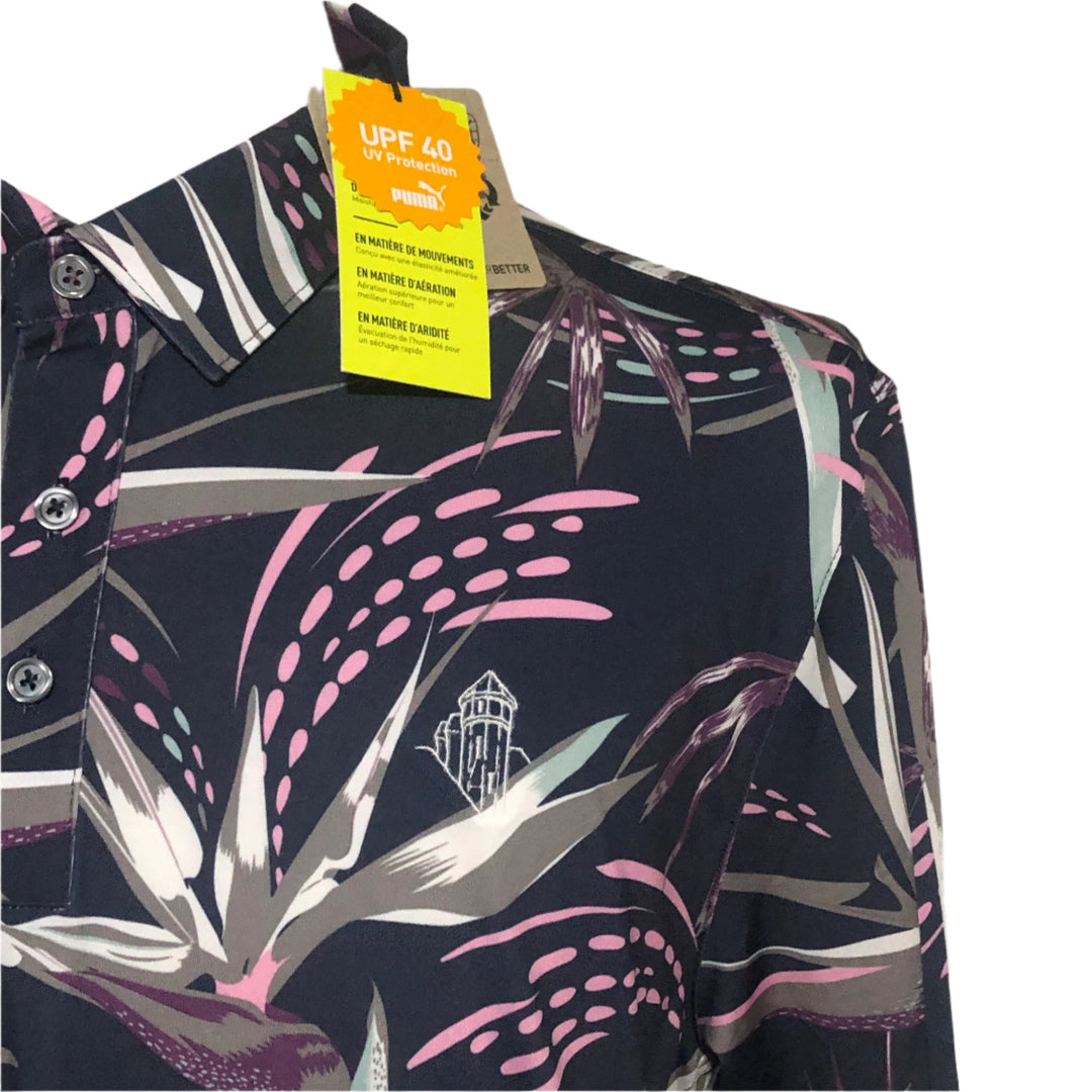 Puma MATTR Polo (w/ logo) - Birds of Paradise - Skorzie