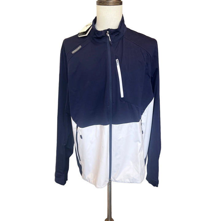 RLX Ralph Lauren Color-Blocked Packable Jacket - Navy - X-Large