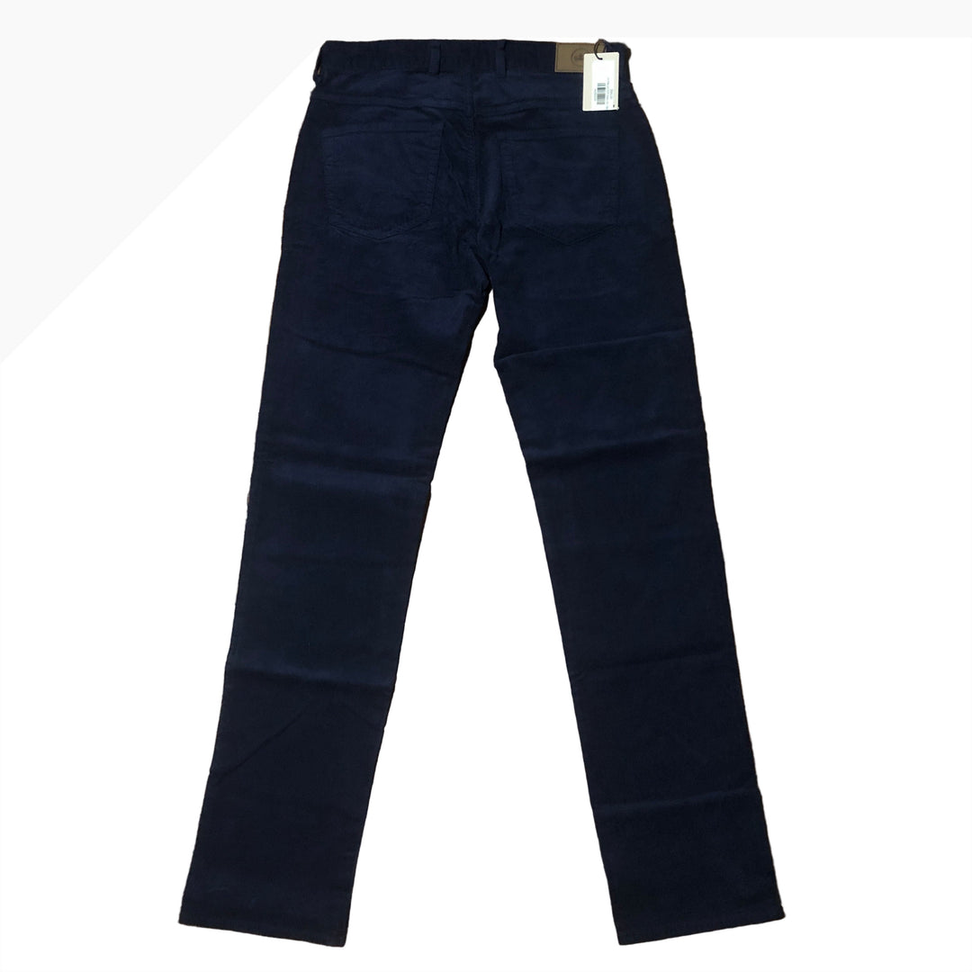 Peter Millar Soft Cord 5-Pocket Pant (34") - Navy - 30 - Skorzie