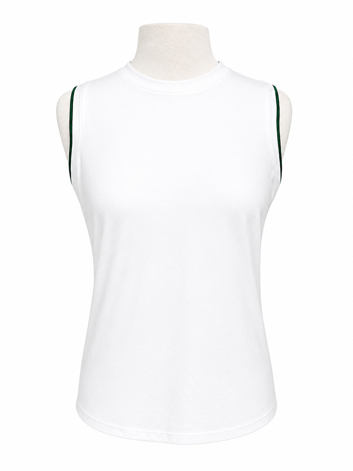 Varley Women's Arton Performance Tank Top - White - Medium - Skorzie