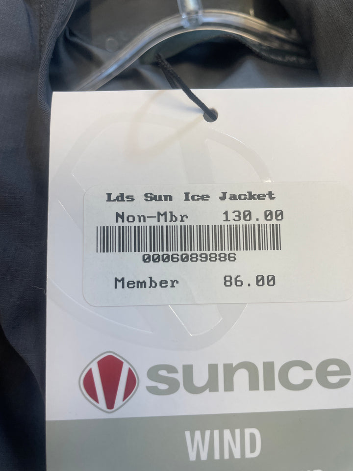 Sunice Womens Amelia Windbreaker Jacket - Charcoal