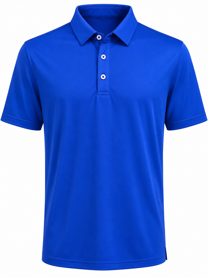Bobby Jones Marina Blue Performance Jersey Polo - Large