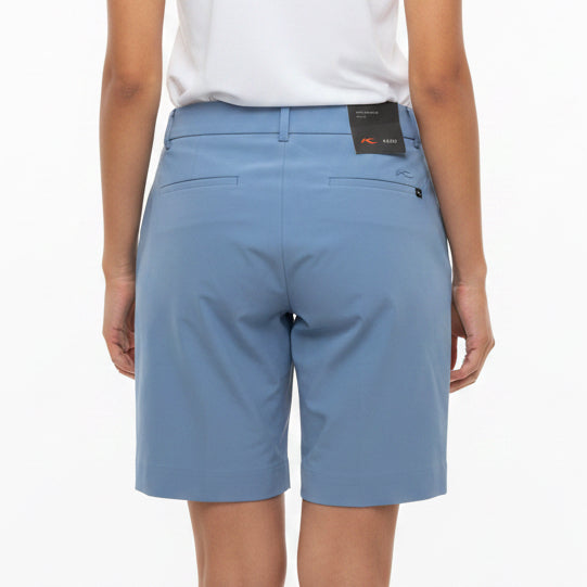 KJUS Women's Golf Shorts 10" Ava Dusty Blue Size L