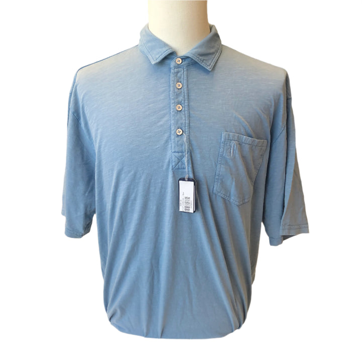 Johnnie-O Original Polo - Coastal Wash Maliblu - XX-Large - Skorzie