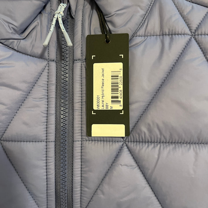 Straight Down Women's Jacket Laurel Hybrid Fleece Blueberry Size M