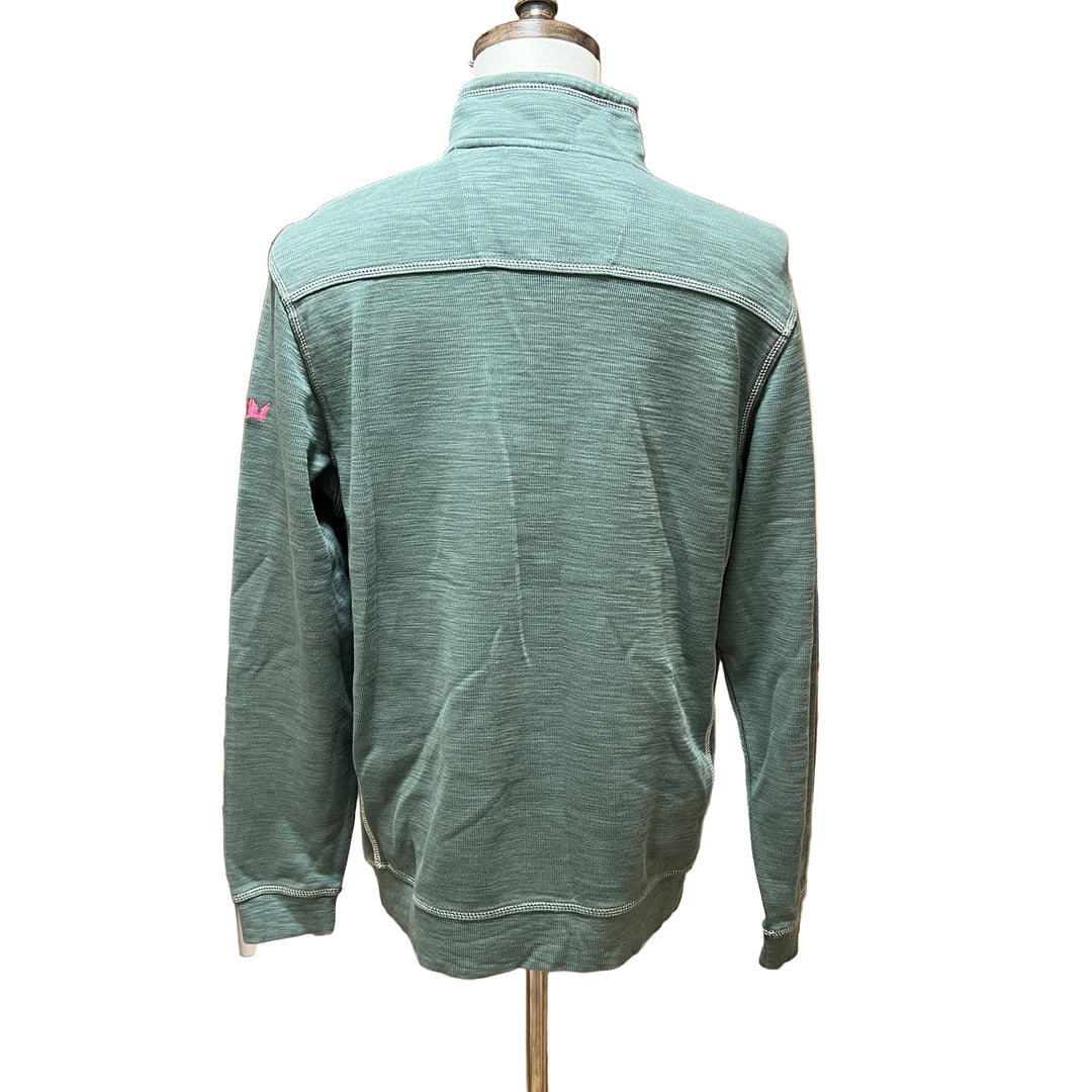 Tommy Bahama Tobago Bay 1/2 Zip (w/ logo) - Trout - Medium - Skorzie