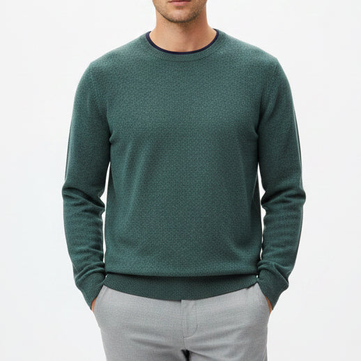 G/FORE Men's Golf Sweater Club Merino Wool Pine Size M