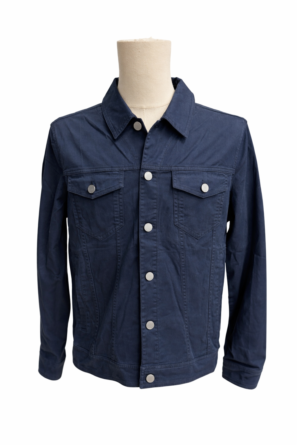 G/FORE Men's Stretch Cotton Gabardine Trucker Jacket - Twilight - Medium - Skorzie