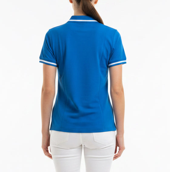 Lohla Sport Womens Golf S/S Polo Mia Blueberry Size L