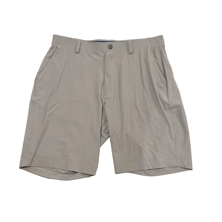 IBKUL Pull On Tailored Shorts (8.5") - Light Grey - Large - Skorzie