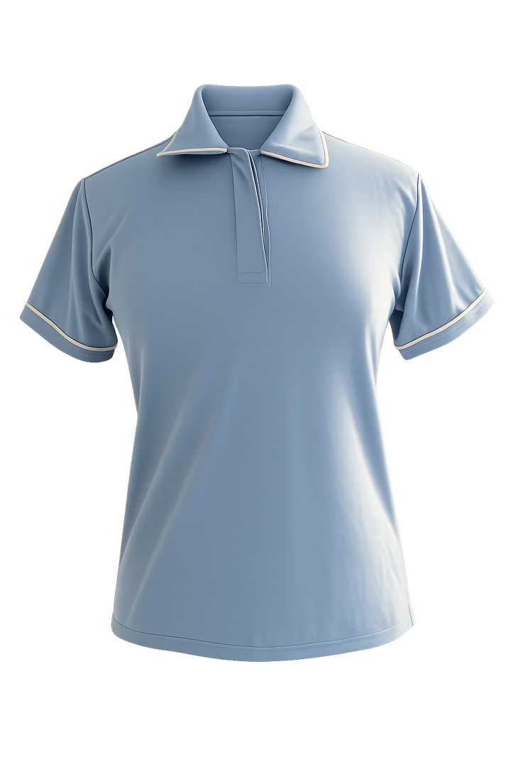 A. Putnam Timeless Short Sleeve Polo - Charleston Blue