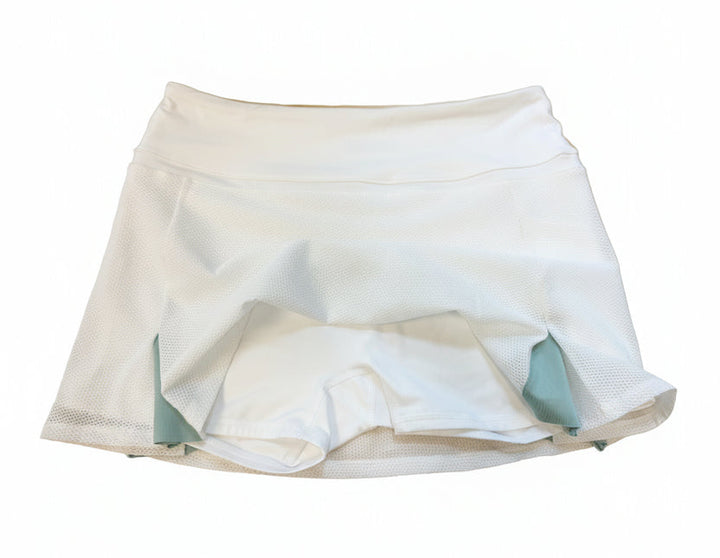 Inphorm Baila Golf Skort (15") - White - Medium - Skorzie