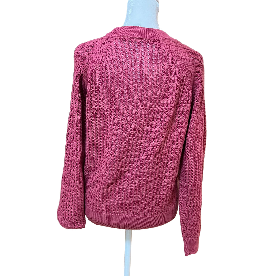 Varley Clay Knit Sweater - Rose - X-Small - Skorzie