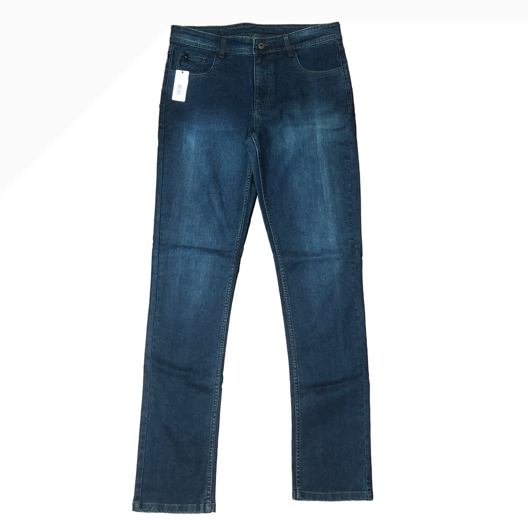 Turtleson Gatlin Denim 5-Pocket - Dark Medium Wash - Skorzie