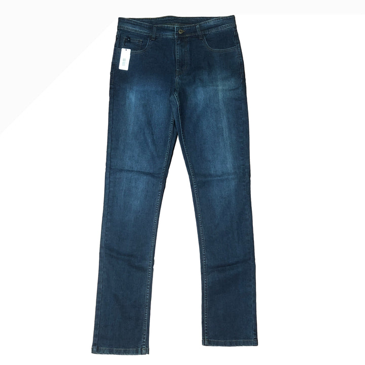 Turtleson Gatlin Denim 5-Pocket - Dark Medium Wash - Skorzie