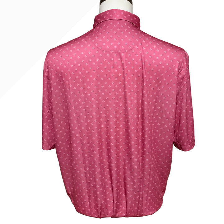 Greg Norman Microlux Fore Golf Polo - Lobster - Large - Skorzie