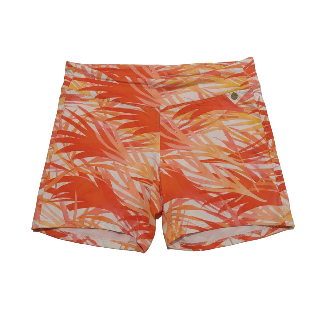 MDC Women's Golf Dress Watercolor Print 35" Papaya