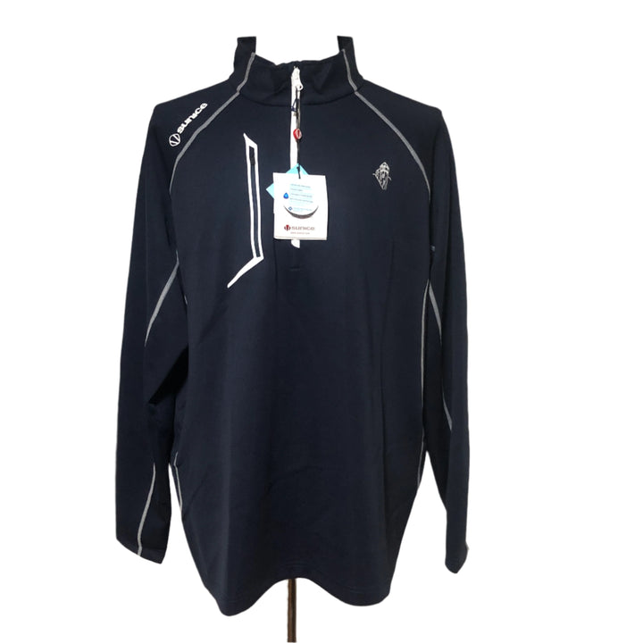 Sunice Allendale Water Repellent Pullover (w/ logo) - Navy - Skorzie