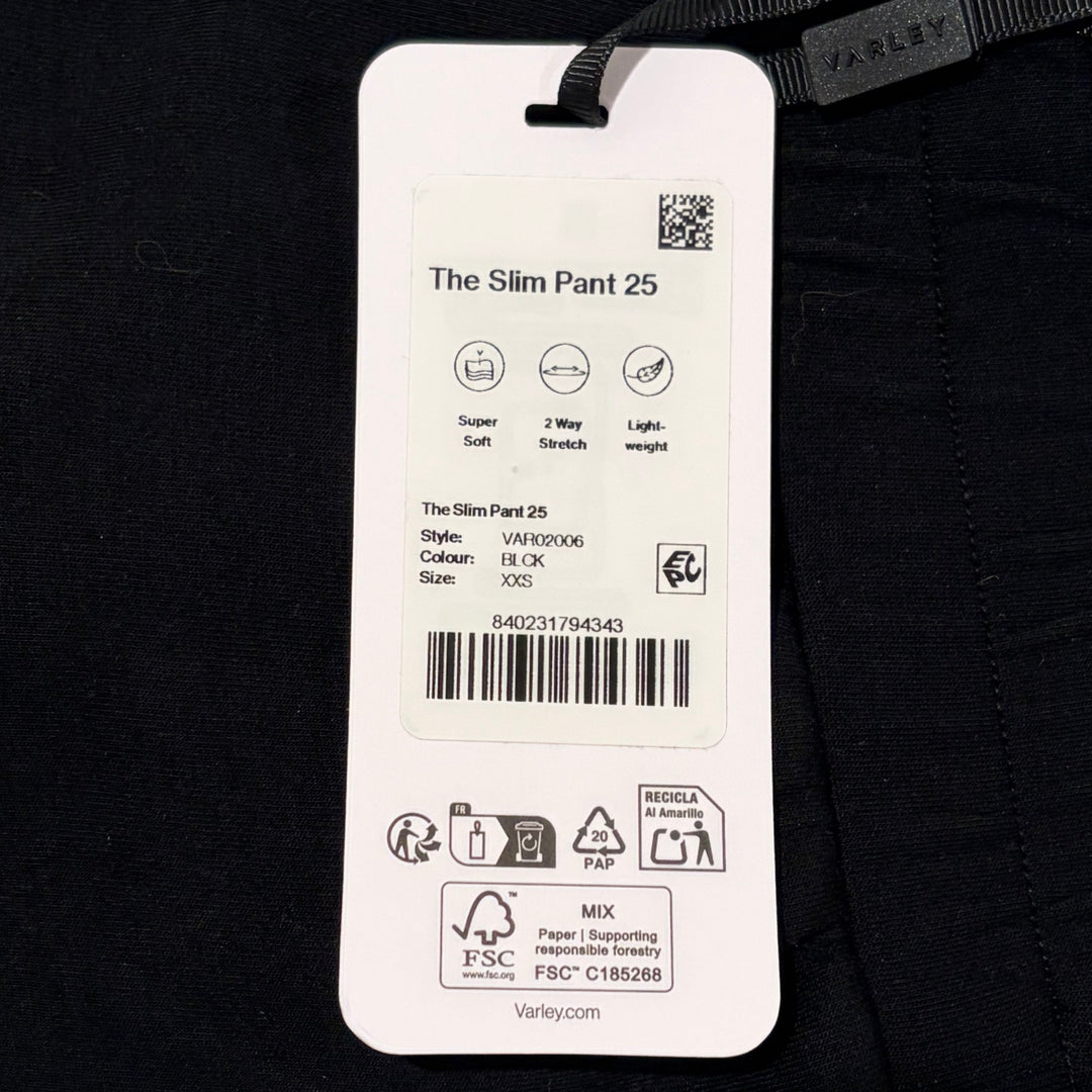Varley Women's Pant The Slim (25") Black
