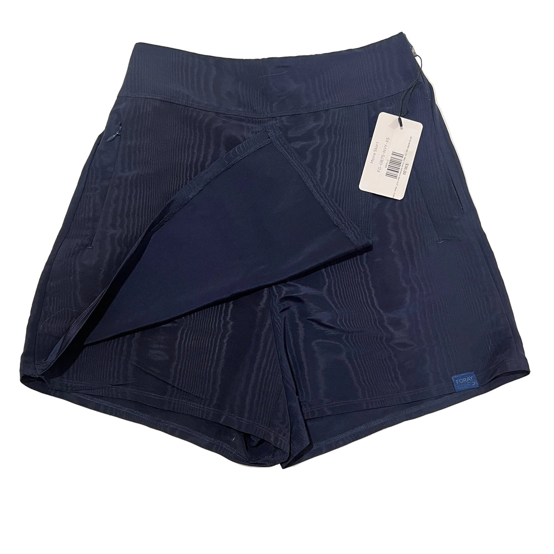 Foray Golf Moire Skort 15.5" - Navy - X-Small - Skorzie