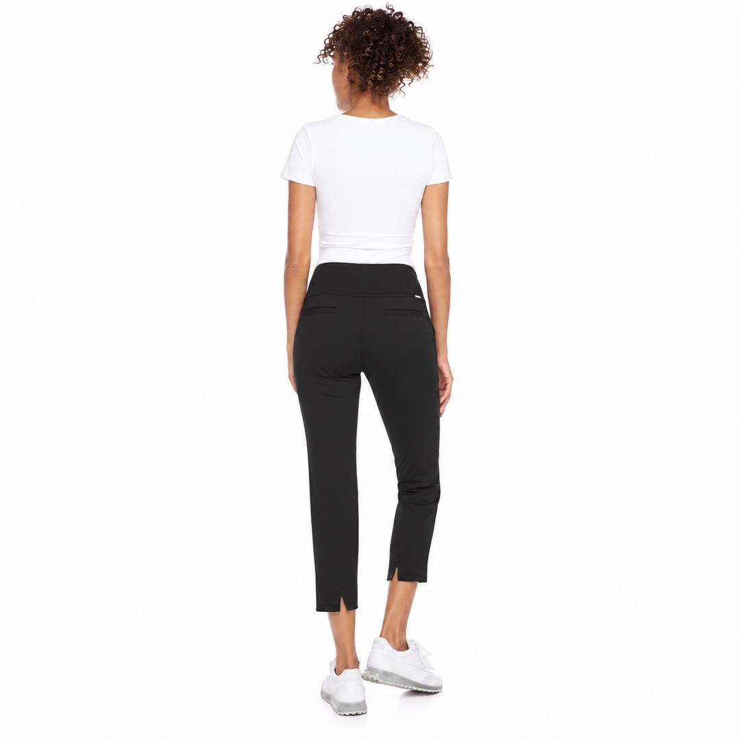Swing Control Womens Slim Leg Golf Pant (26") - Black
