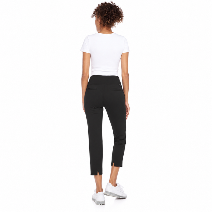 Swing Control Womens Slim Leg Golf Pant (26") - Black