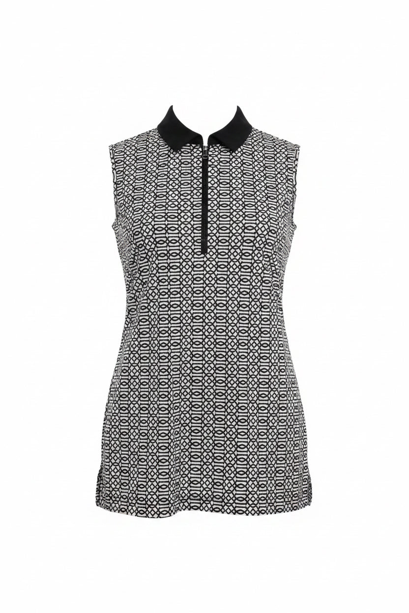 Swing Control Sleeveless Velocity Top - Black Key - Small - Skorzie