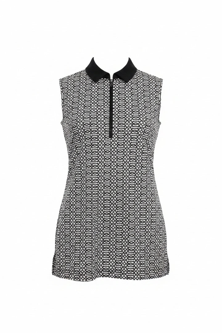 Swing Control Sleeveless Velocity Top - Black Key - Small - Skorzie