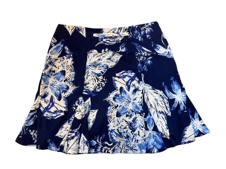 G-Lifestyle Flare Godet Skort - Blue Lily - Small