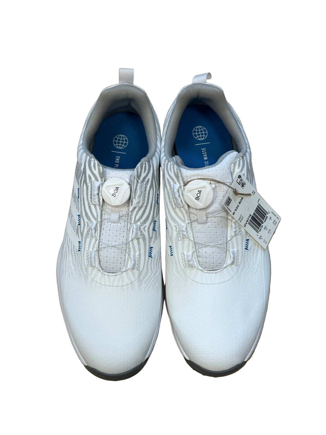 Adidas Men's W S2G BOA Golf Shoes -  White/Gray GV 9780 - Size 11