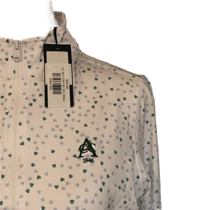 Straight Down Cupid 1/4 Zip (w/ logo) - Sea Green - X-Small - Skorzie