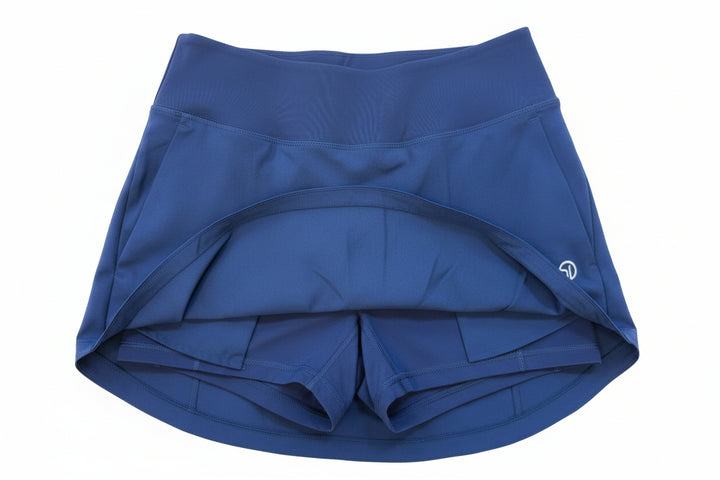 Straight Down Poppy Skort - Navy - XS