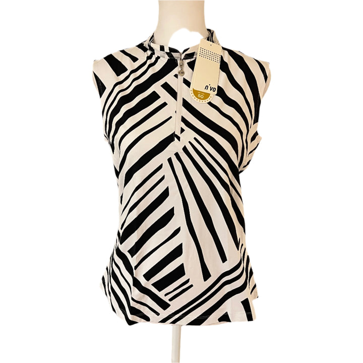 NVO Linnea Mock - Black/White Print - Small - Skorzie