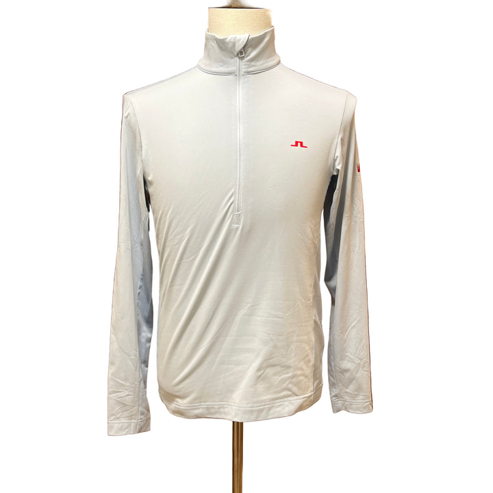 J.Lindeberg Luke Half Zip Midlayer (w/logo) - Skyway - Small - Skorzie
