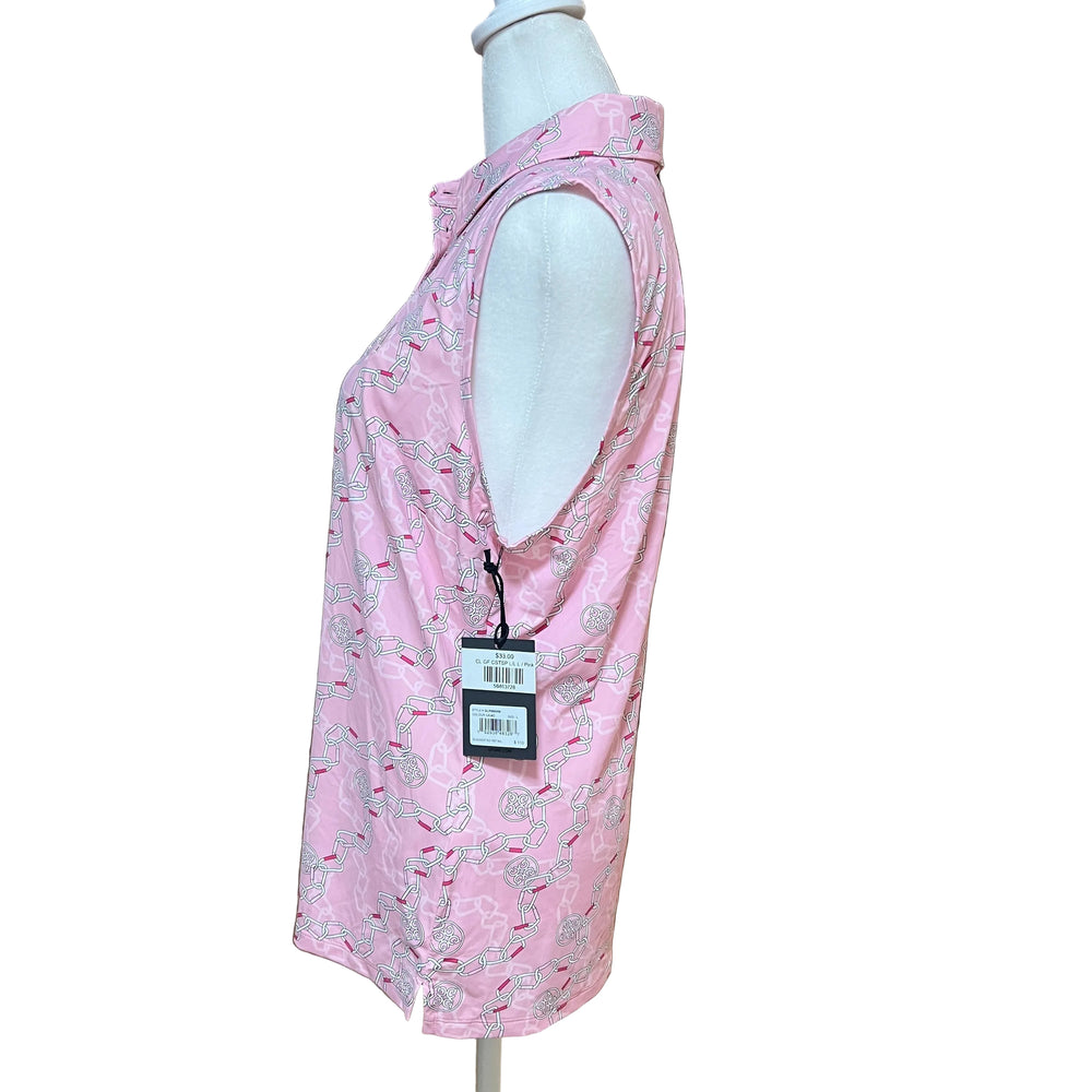 G/FORE Carabiner Silky Tech SL Polo (w/ logo) - Lilac - Skorzie