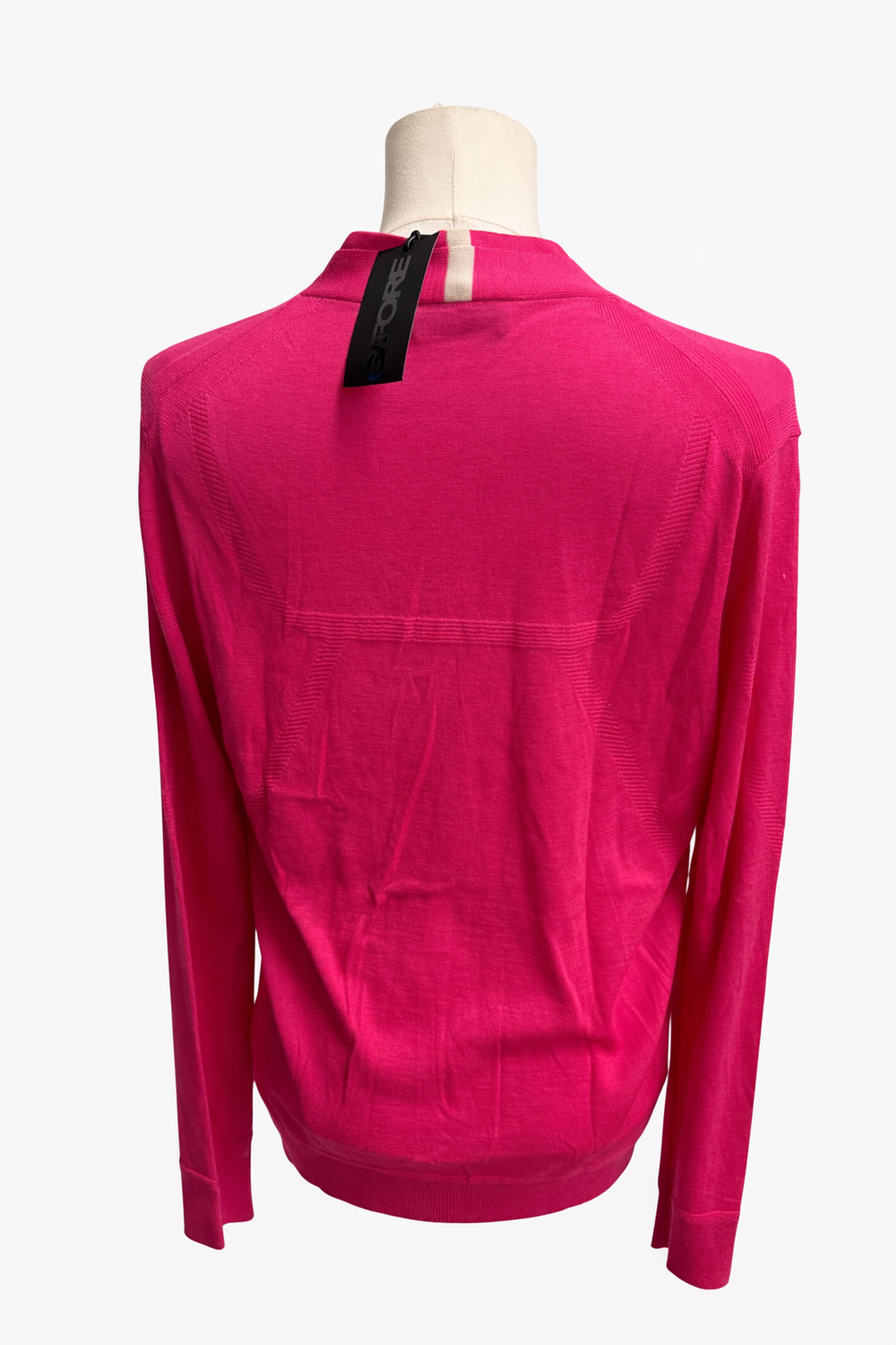 G/FORE Men's Merino Wool Cardigan - Pink - Medium - Skorzie