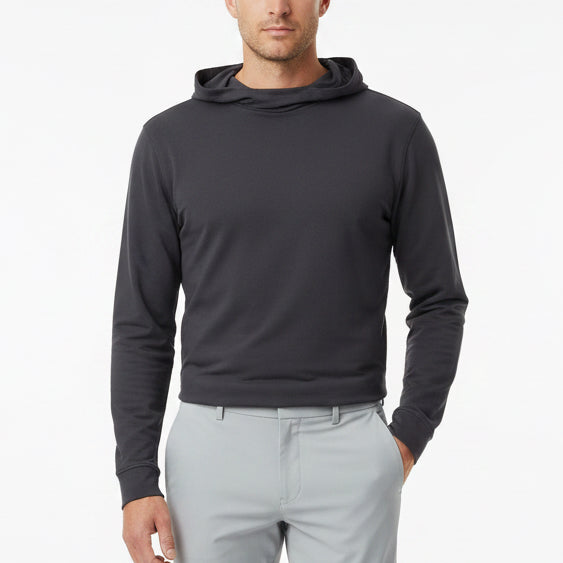 G/FORE Men's Golf Hoodie All Play Terry Onyx Size M