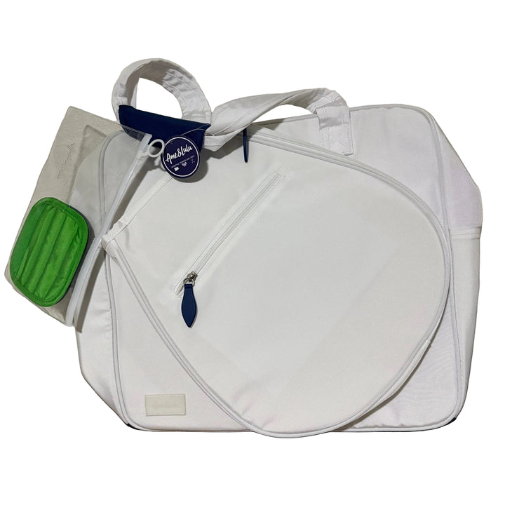 Ame & Lulu Sweet Shot Tennis Tote 3.0 - White - Skorzie