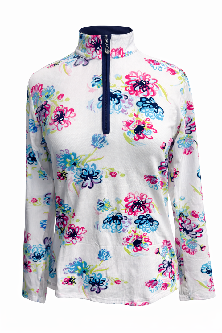 SanSoleil SOLTEK LUX L/S PRINT MOCK - MUMZIE - Skorzie