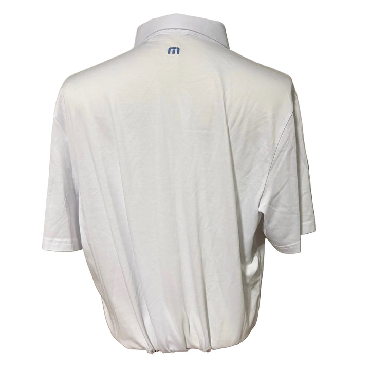 Travis Mathew Landline Polo (w/logo) - White - XX-Large (FINAL SALE ITEM) - Skorzie
