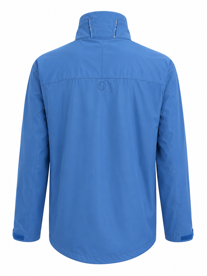 Sunice Jason Zephal Elite Waterproof Performance Rain Jacket - Twilight Blue - Large