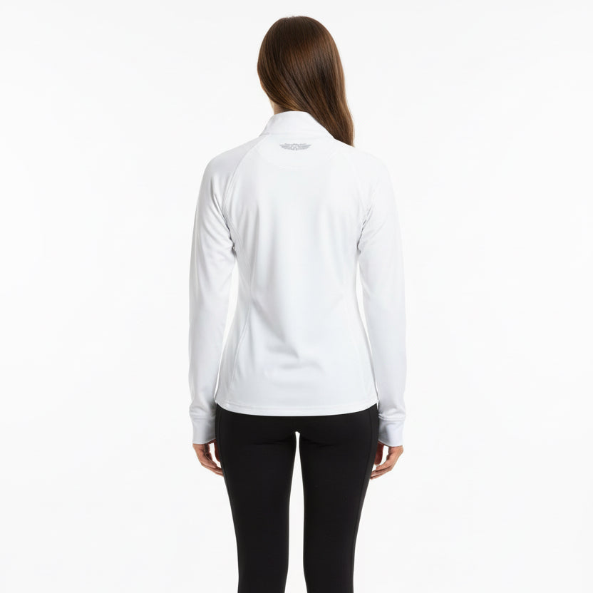 Straight Down Women's Full-Zip Jacket White Size S