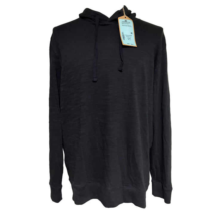 Faherty Sunwashed Slub Hoodie - Ridge Black - X-Large - Skorzie