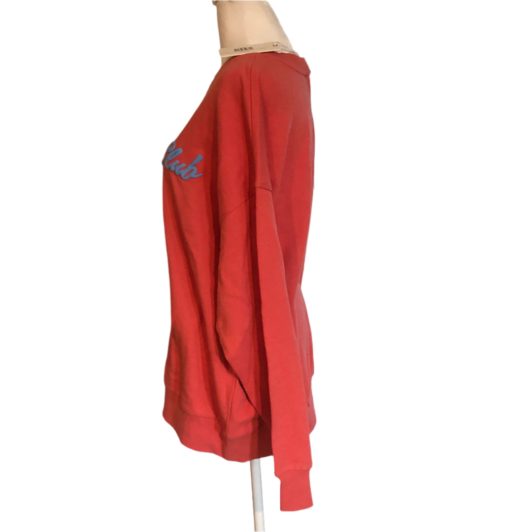 Z Supply Racquet Club Sweatshirt - Persimmon - Small - Skorzie